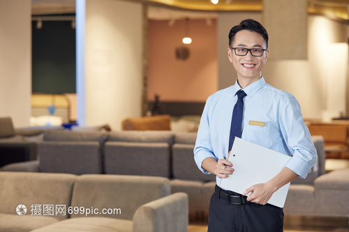 家具店销售人员形象