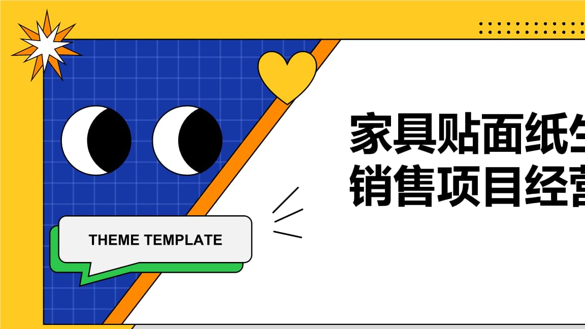 家具贴面纸生产与销售项目经营分报告.pptx