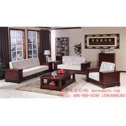 木言木语实木家具 黄菠萝木中式实木沙发,厂家直销的匠心之选